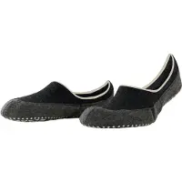 Falke Cosyshoe : chaussettes-baskets type chaussons, couleur anthracite mélangé, taille 41-42