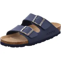 Rohde Chaussures de plage pour femmes, modèle sandale, semelle intérieure bleue, style décontracté