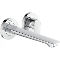 Ideal standard Mélangeur lavabo mural Connect Air encastré, saillie 225mm A7009AA Chrome