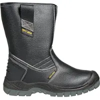 Safety Jogger SI6100360 Sicherheitsstiefel mit geripptem Absatz und Warmfutter schwarz (S3, 36)