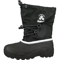 Kamik Southpole4 Youth Snow Boots Noir EU 35 Garçons,Filles