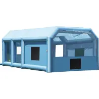 Vevor Cabine de Peinture Gonflable 8,5x4,8x3,3 m
