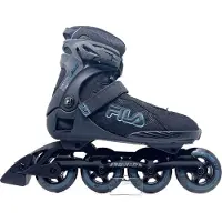 Fila Skate Patins Crossfit 84 noir avec Softboots et roues 84 mm