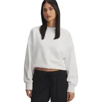 Under Armour Rival Fleece Oversized Crew Sweatshirt Gris XL Femme