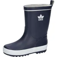 Lico Bottes en caoutchouc 'Samira' marine / blanc cassé