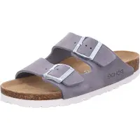 Rohde Chaussons d'intérieur Alba pour femmes, modèle pantoufle, couleur bleue, pour un usage quotidien