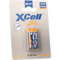 Xcell Akku Solar X550AAA Ni-MH Micro AAA 1,2V 550mAh 2St.