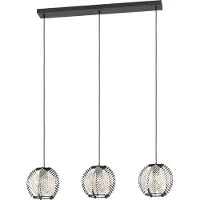 Eglo Conception de lampe suspendue de salle à manger Waverton 3x E27