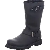 Panama jack Bottes Panama Jack Femme Fergie Igloo B1 Gevet Cuir Black-Taille 37