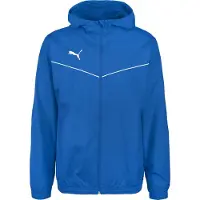 Puma Vestes d’entraînement 'Teamrise' bleu foncé / blanc