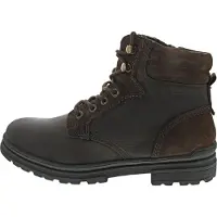 Camel active Bottines à lacets 'KENT' brun foncé