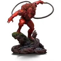 Iron Studios Beast Man Figure 23 Cm Rouge
