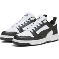 Puma Baskets 'Rebound V6' noir / blanc