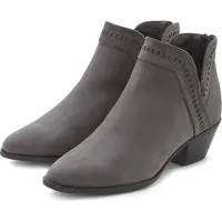 LASCANA Bottines gris argenté