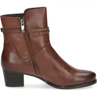 Caprice Bottines cognac