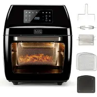 Black & Decker Friteuse à Air Es9730030b 12l 1700w