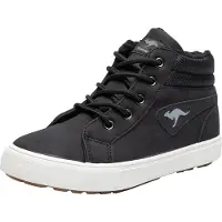 Kangaroos Baskets montantes enfant KAVU I filles - Noir - 28