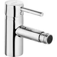 Kludi BOZZ Mitigeur monocommandé pour bidet, montage monotrou, hauteur d'écoulement 60mm, 385330576