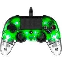 Nacon PS4 Official Manette Filaire Éclairée Vert