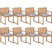 Beliani Chaise de jardin bleu marine Sassari Ii Lumarko !