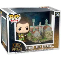 Funko POP! Figurine POP Town the Lord of the Rings 1747 Elrond with Rivendell