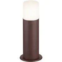 TRIO Lampe de jardin Hoosic 30cm marron