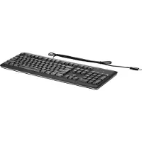 HP USB Keyboard for PC, Full-size (100%), Wired, USB, Black