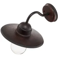 LINDBY Luminaires d'extérieur , Filip, dimmable, Brun / rouille, Terrasse, Métal, Moderne