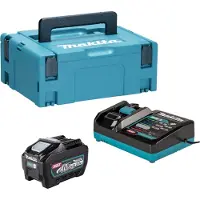 Makita Power Source Kit 1x BL 4050 F batterie 40 V max. 5,0 Ah XGT + chargeur DC 40 RA + Makpac