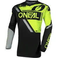O'Neal Element Shocker V.23 Long Sleeve T-shirt Jaune,Noir S Homme