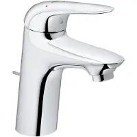 GROHE Wave - Mélangeur lavabo avec bec, chrome 23581001