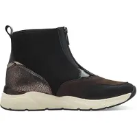 Tamaris Bottines marron / or rose / noir