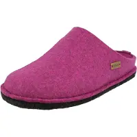 Haflinger Pantoufle 'Hausschuh Damen 311010 101 Filz in rot' violet