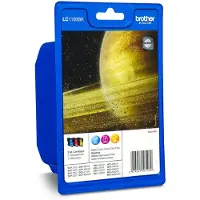 Brother LC-1100RBWBP - 3-couleurs - Cartouche d'encre - Multipack