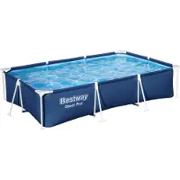 Bestway Piscine de jardin tubulaire 300 x 201 x 66 cm 5 en 1 56404N