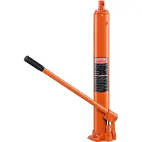 Vevor Vérin Hydraulique Long pour Grue d'Atelier 4 Tonnes