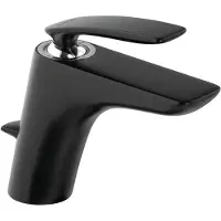 Kludi Balance Mitigeur de lavabo DN 10 (noir mat/chromé)