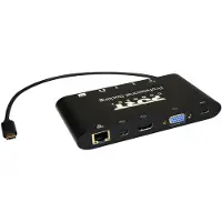 Port Designs Station d'accueil Connect travel USB Type C 1x4K ++ Noir
