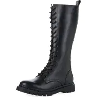 Tamaris Bottes à lacets noir