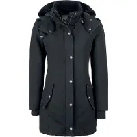 Black premium by emp Manteau d'hiver de - Parka - M - 5XL - pour Femme - noir - Taille 4XL