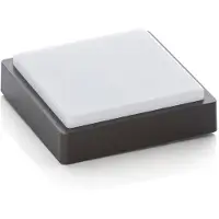 LINDBY Luminaires d'extérieur , Nermin, Noir, Plastique, Moderne
