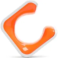 Hornit Clug Roadie Wall Bike Holder Orange