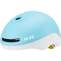 HJC Casque Gleo Kids, bleu mat et blanc, 49–55 cm