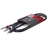 Stagg SYC2/MPS2P E // Câble Y mini-jack stéreo /2jack 2m