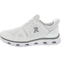 Rieker Baskets basses 'Ready2Go' gris foncé / blanc