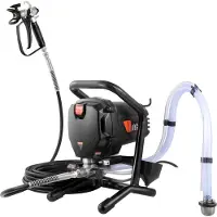 Vevor Système de Peinture par Pulvérisation 750 W 3000 PSI Pulvérisateur sans Air Portable 1,2 L/min Pistolet de Peinture avec Tuyau 7,6 m pour Peinture Intérieure Extérieure Fournitures Clôtures