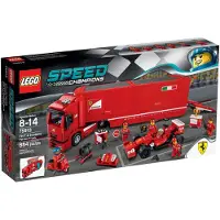 LEGO Speed Champions 75913 F14 T et son camion scuderia Ferrari