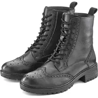 LASCANA Bottines à lacets noir
