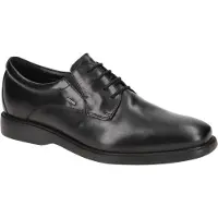 Geox BRAYDEN 2FIT ABX Chaussures basses élégantes pour hommes, noires Loisirs NEUF