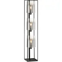 FISCHER&HONSEL GMBH Lampadaire Samu verre de fumée